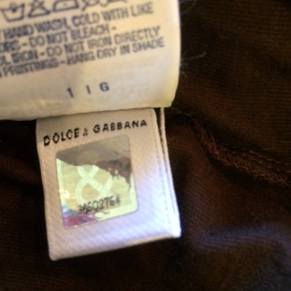 D&G Brown Tshirt - Picture 6 of 6